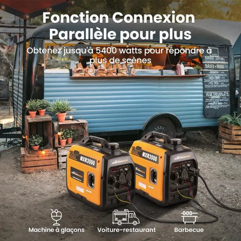 Groupe électrogène Inverter essence 3000W / 3500W
